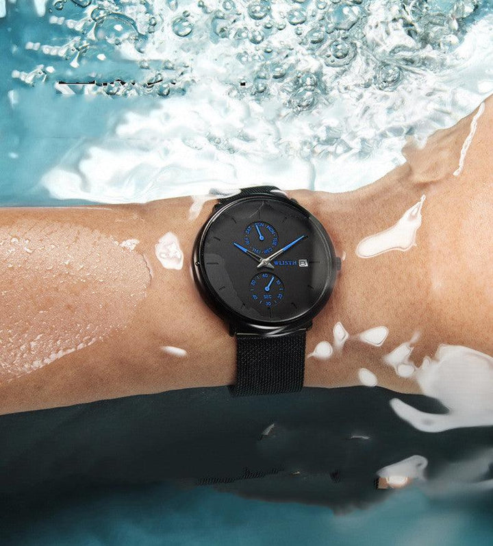 European And American Men's Simple Multifunctional Watch - Trendha