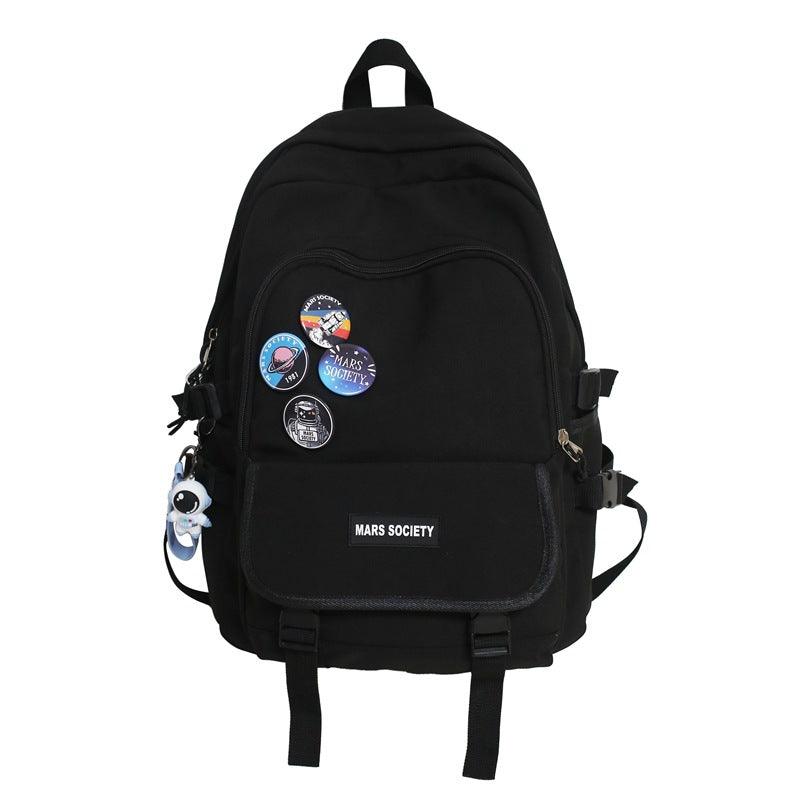 Fashion College Students School Bags High School Students Large Capacity Travel Computer - Trendha