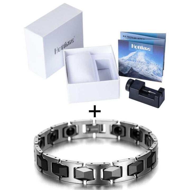Fashion Fashionmonger Tungsten Steel Men's Bracelet Popular Ornament Bracelet - Trendha