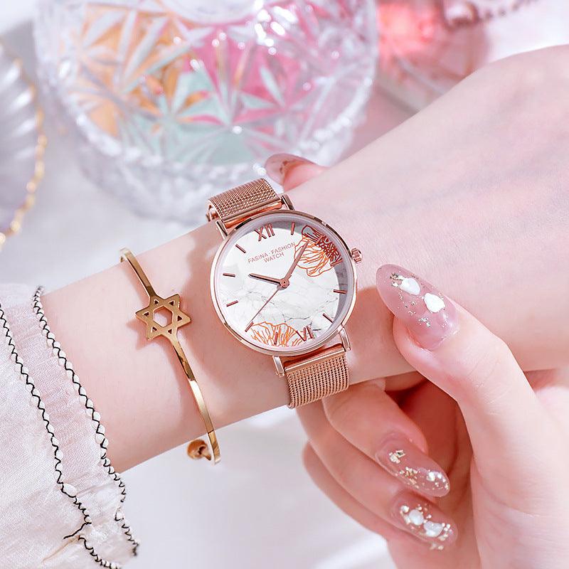 Fashion Gift Set French Ladies Watch - Trendha