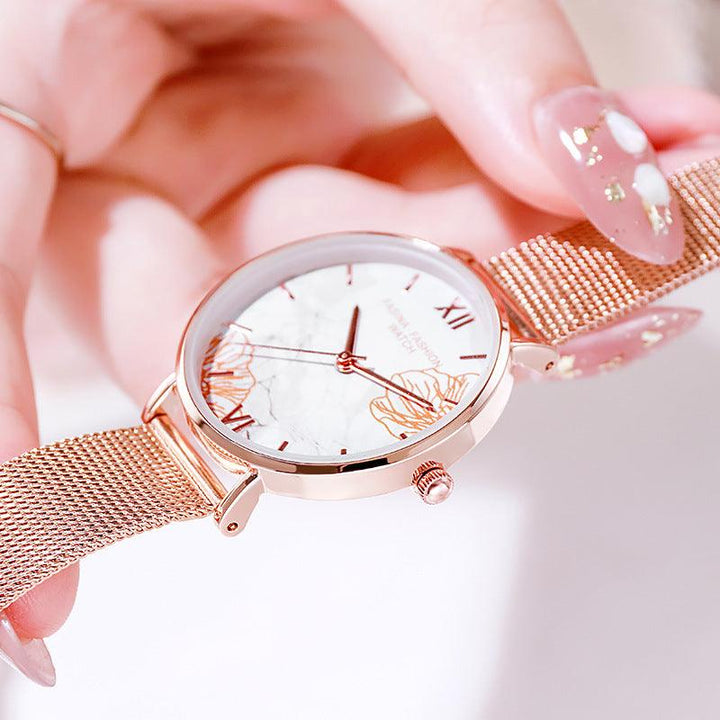 Fashion Gift Set French Ladies Watch - Trendha