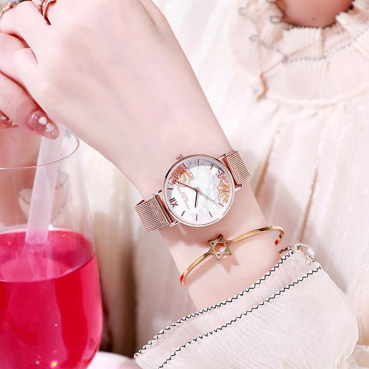 Fashion Gift Set French Ladies Watch - Trendha