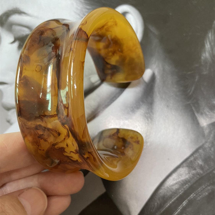 Fashion Jewelry Wide Personality Exaggerated Bracelet - Trendha