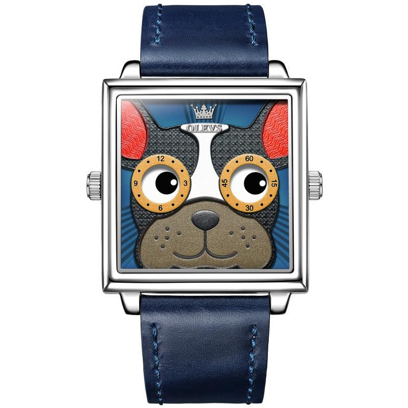 Fashion Trend Quartz Watch Square Wrist For Men - Trendha