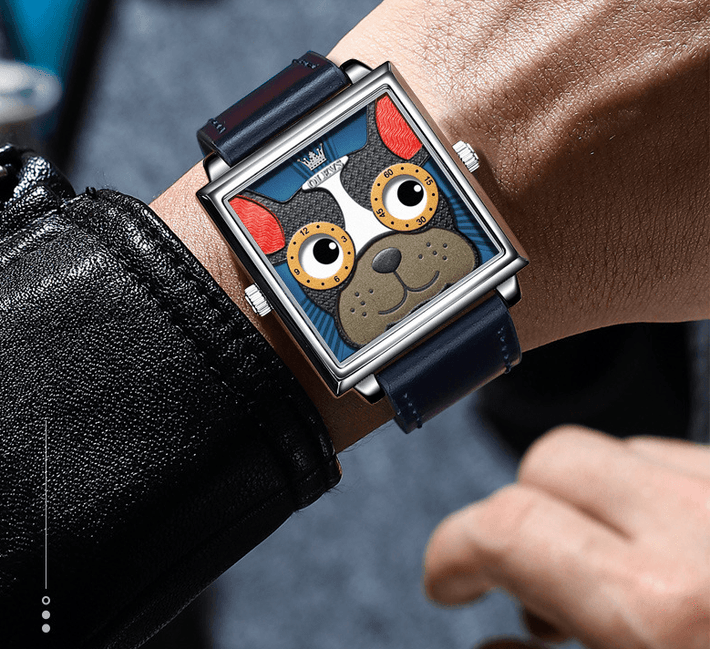 Fashion Trend Quartz Watch Square Wrist For Men - Trendha