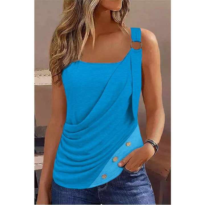 Fashion Women's Button Vest Camisole - Trendha