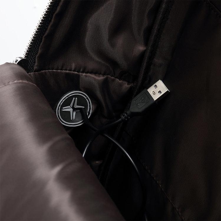 First Layer Cowhide Backpack Men's Business Computer Bag - Trendha
