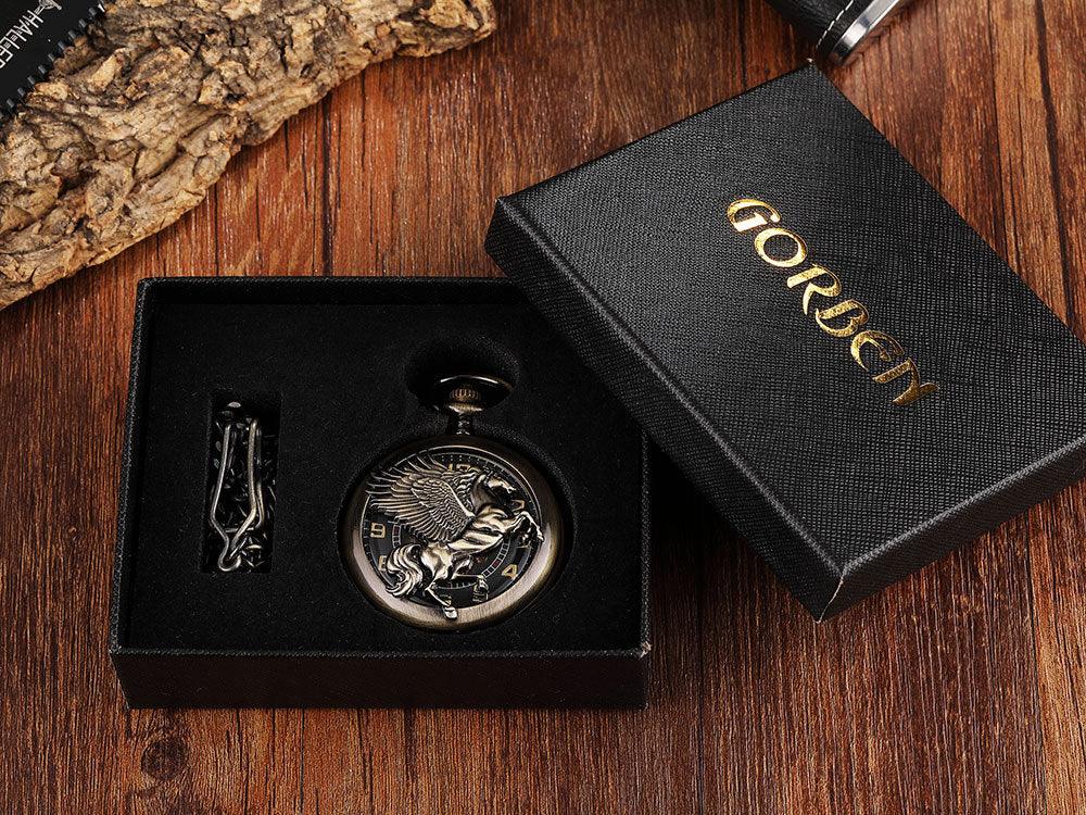 Flip Mechanical Pocket Retro Necklace Watch - Trendha