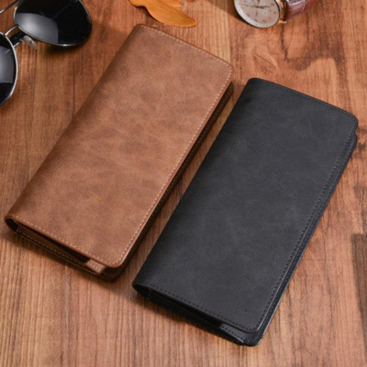 Genuine Leather Purses Coin Bag Men's Wallets - Trendha