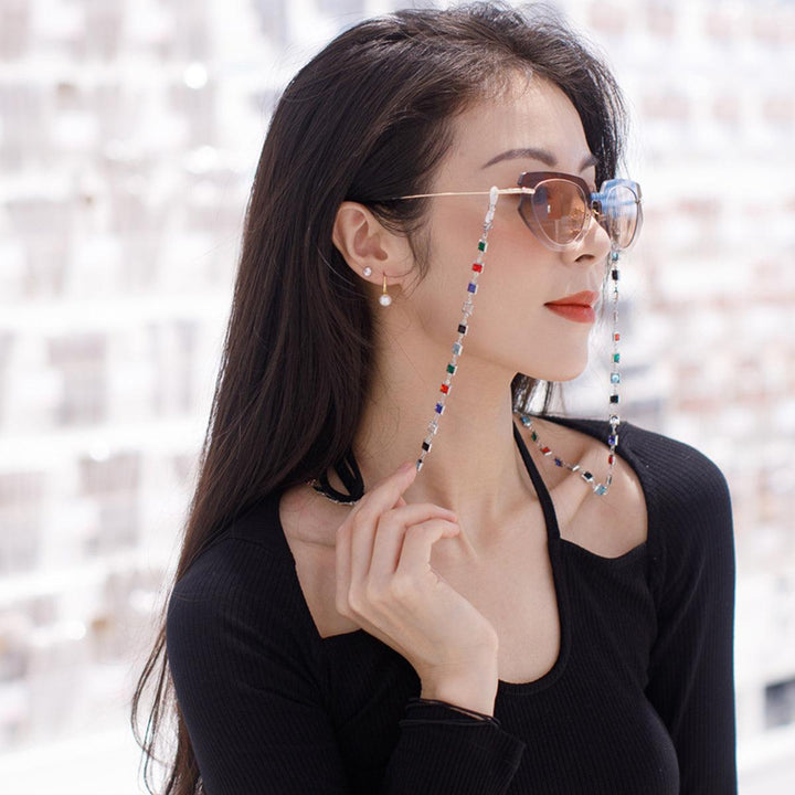 Glasses Chain Women's Neck Fashion Color Diamond Lost Prevention - Trendha