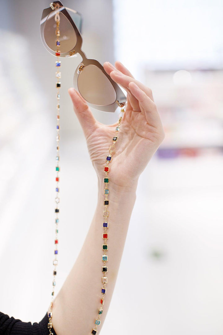 Glasses Chain Women's Neck Fashion Color Diamond Lost Prevention - Trendha