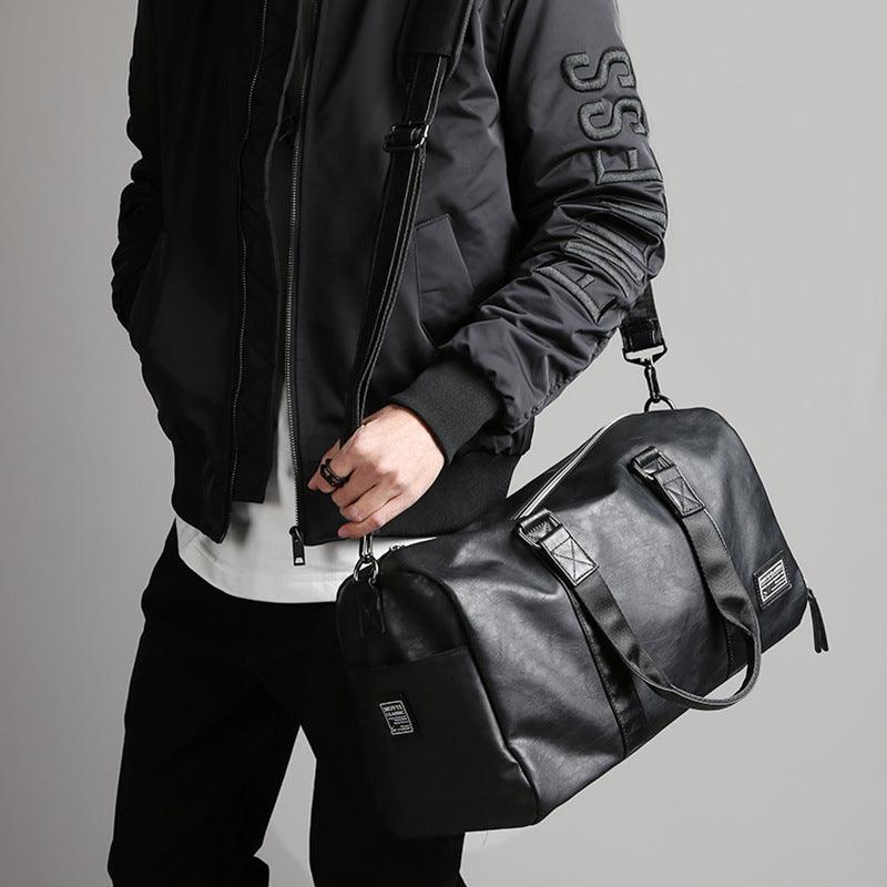 Gym Bag Dry Wet Separation Men's Handbag Casual Short Business Trip Travel Bag Large Capacity