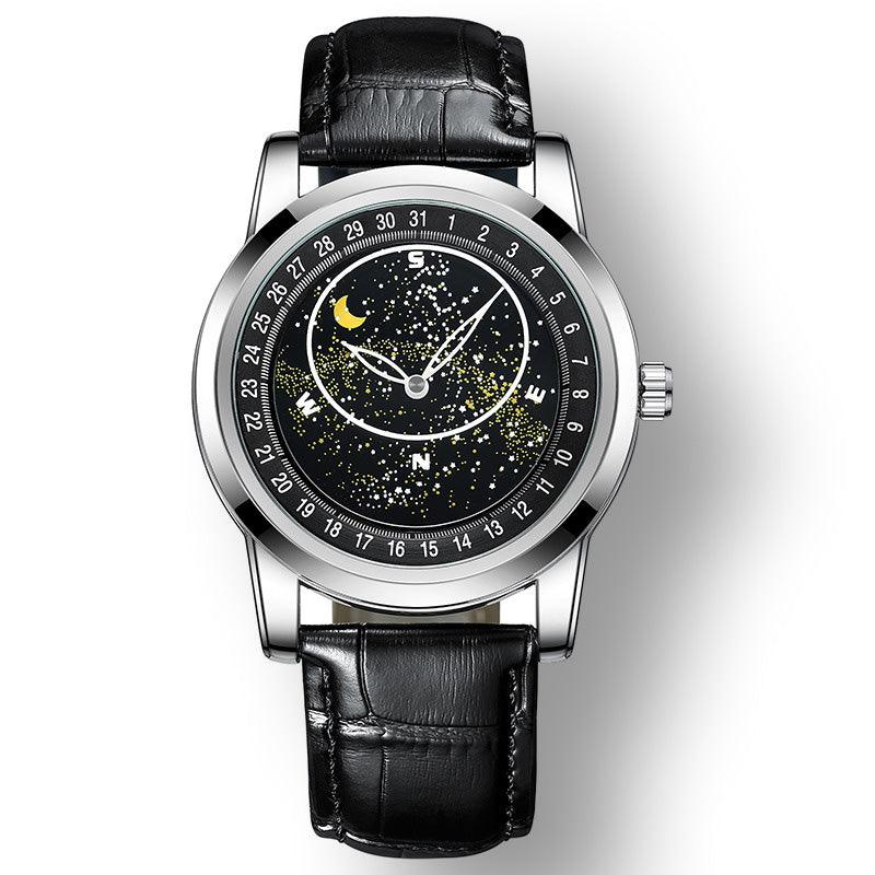 Gypsophila Men's Quartz Luminous Waterproof Fashion Business Watch - Trendha
