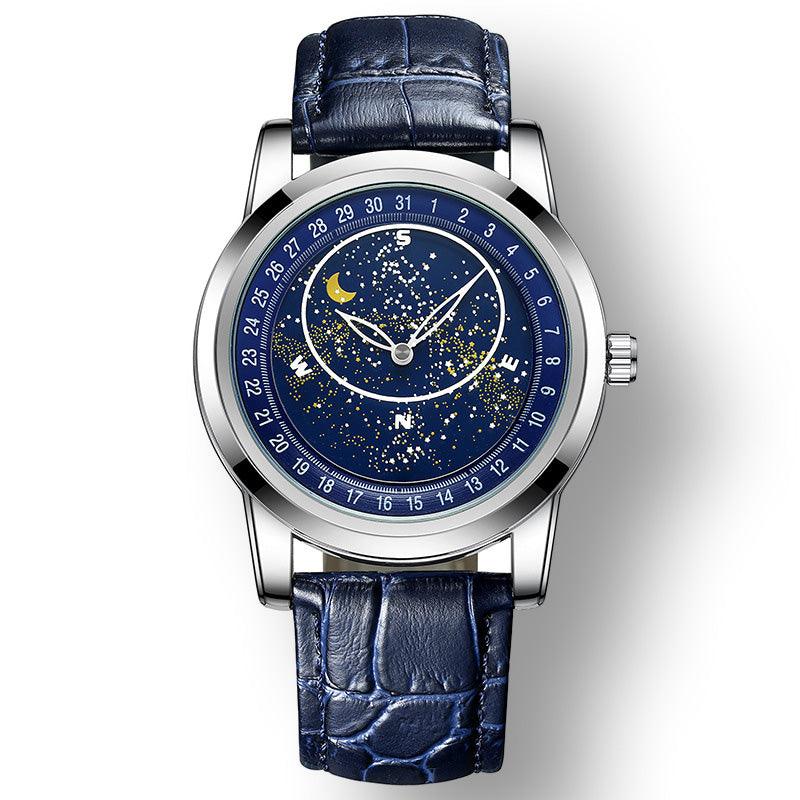 Gypsophila Men's Quartz Luminous Waterproof Fashion Business Watch - Trendha