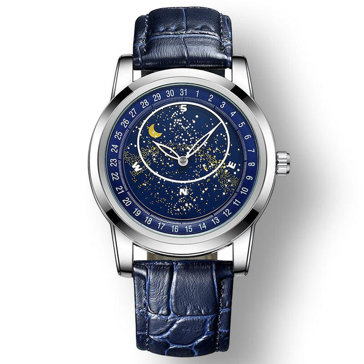 Gypsophila Men's Quartz Luminous Waterproof Fashion Business Watch - Trendha