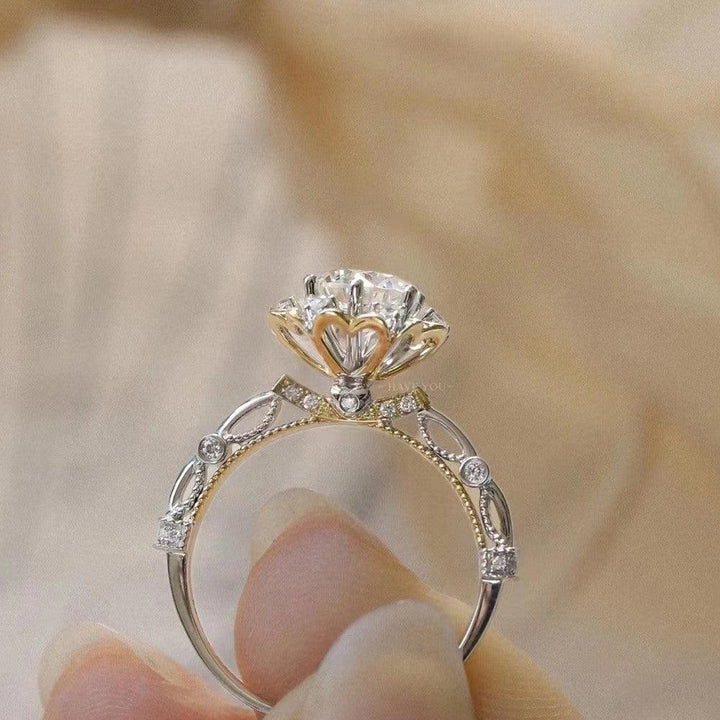 High-clean Mosonite Wedding Ring - Trendha