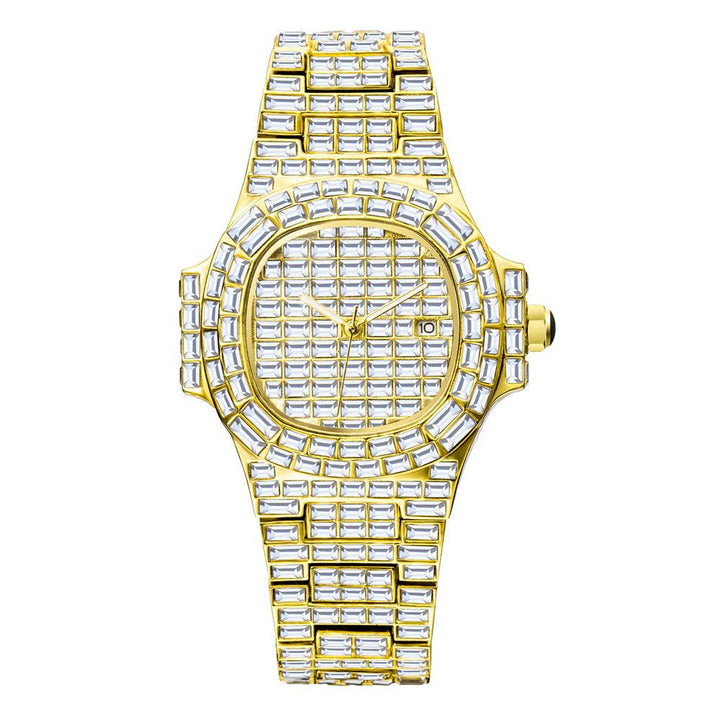 High-grade Full Drill Square Drill Waterproof Calendar For Men - Trendha