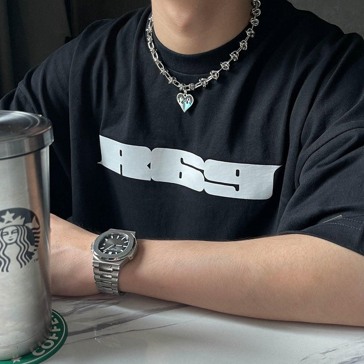 Hip Hop Dark Wind Collar Chain Male - Trendha