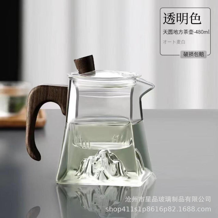 Household Borosilicate High Temperature Resistant Glass Teapot - Trendha