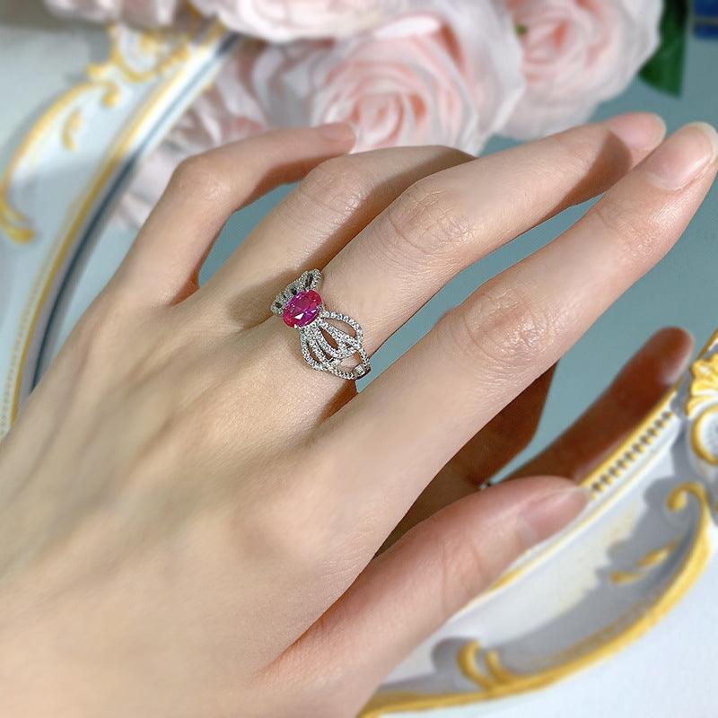 Jewelry Bow Lace Design Sense European And American Fashion Ring - Trendha