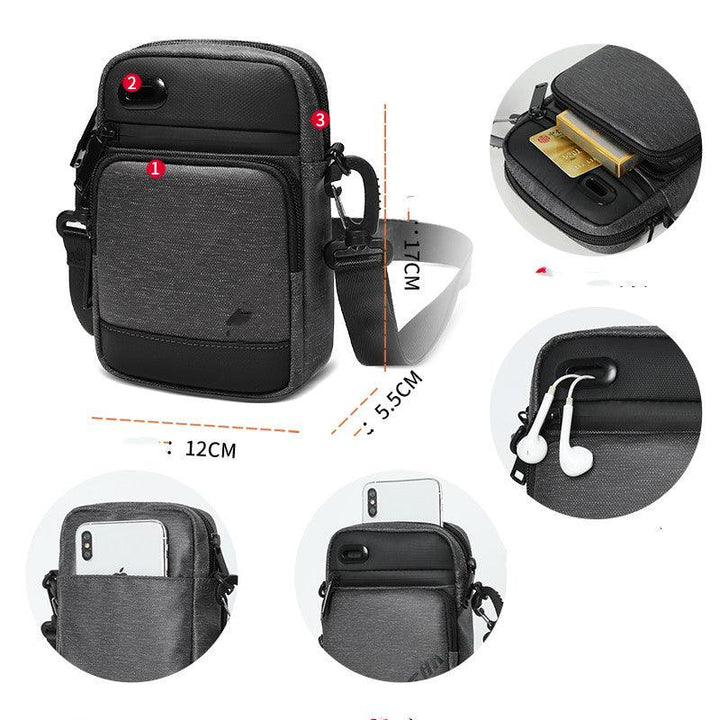 Jitian Mini Messenger Bag Tide Brand Portable - Trendha