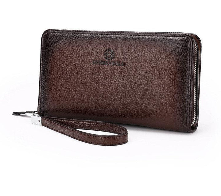 Large Capacity Men's Business Casual Long Wallet - Trendha