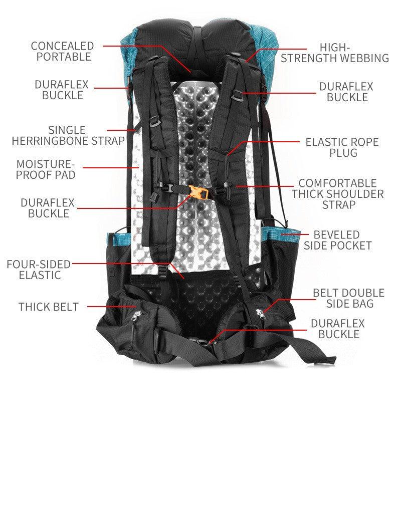 Large Capacity Rock Travel Hiking Camping Shoulders - Trendha