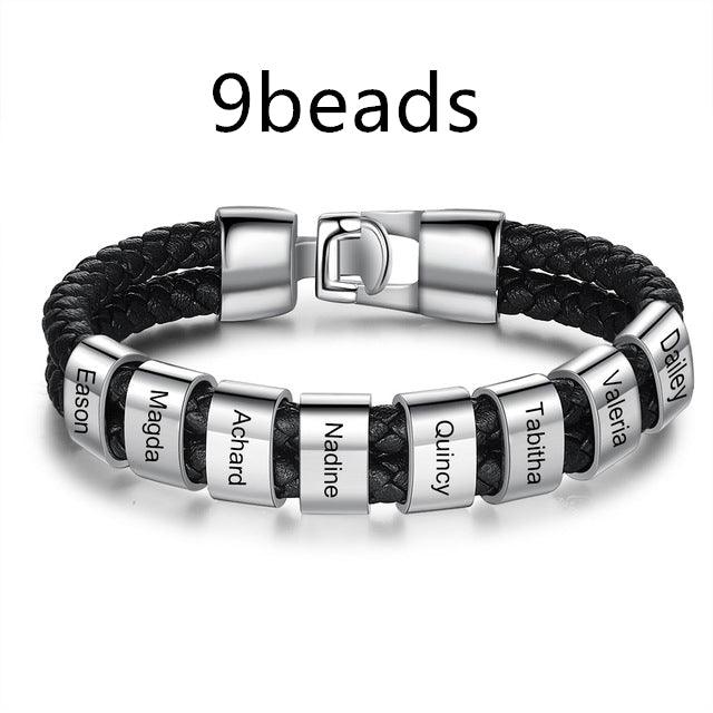 Leather Braided Men's Personality Couple Bracelet - Trendha