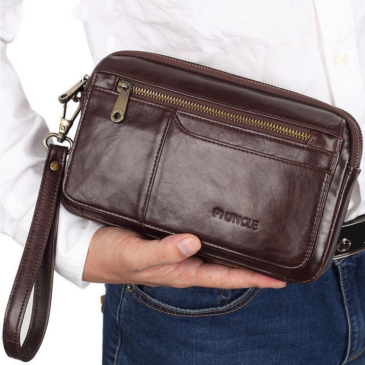 Leather Clutch Men's Envelope Bag Clutch Bag Men's Bag Clutch Large Capacity - Trendha