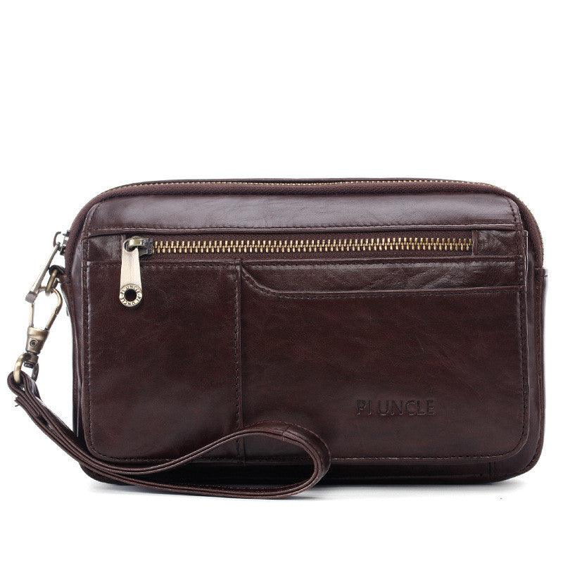 Leather Clutch Men's Envelope Bag Clutch Bag Men's Bag Clutch Large Capacity - Trendha