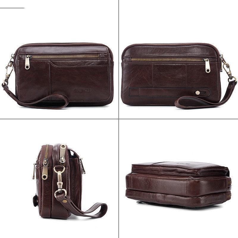 Leather Clutch Men's Envelope Bag Clutch Bag Men's Bag Clutch Large Capacity - Trendha