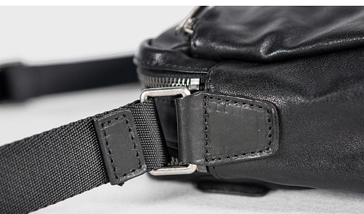 Men's Casual Leather Shoulder Bag - Trendha