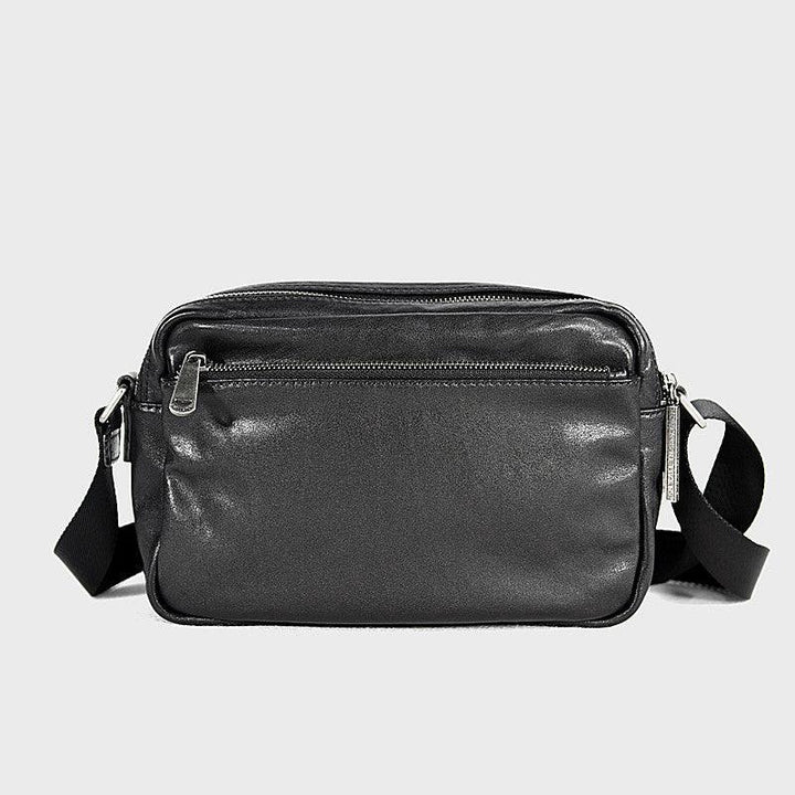 Men's Casual Leather Shoulder Bag - Trendha