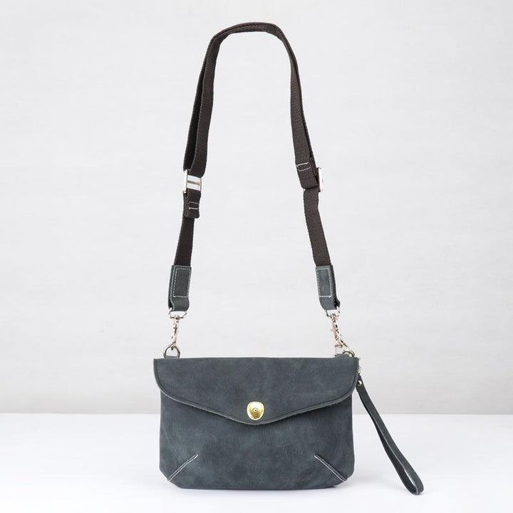 Men's Casual Retro Handmade Cowhide Bag - Trendha