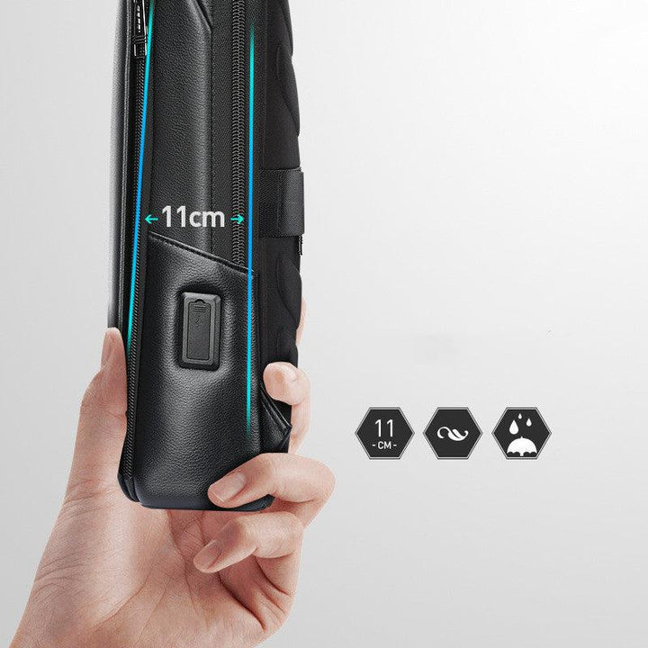 Men's Fashion New Backpack High-end Genuine Leather - Trendha