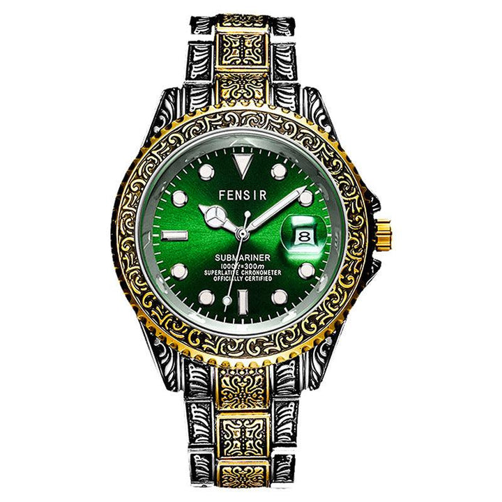 Men's Fashion Trend Foreign Trade Watch Waterproof Simple - Trendha