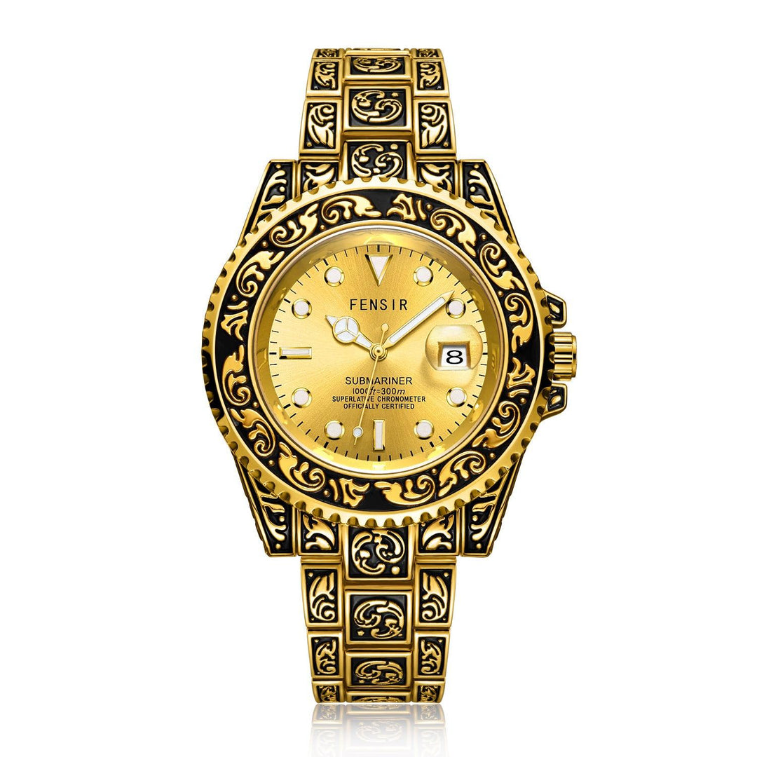 Men's Fashion Trend Foreign Trade Watch Waterproof Simple - Trendha