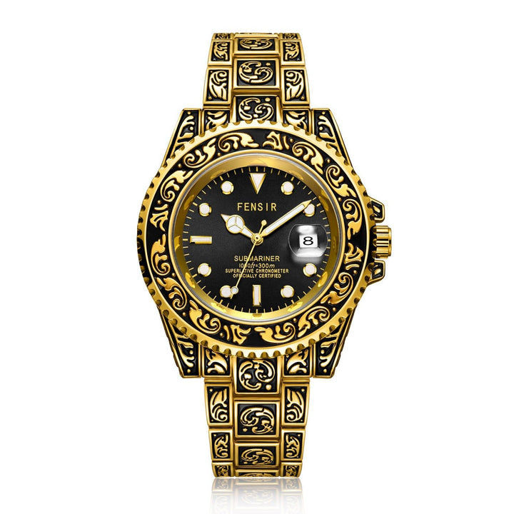 Men's Fashion Trend Foreign Trade Watch Waterproof Simple - Trendha