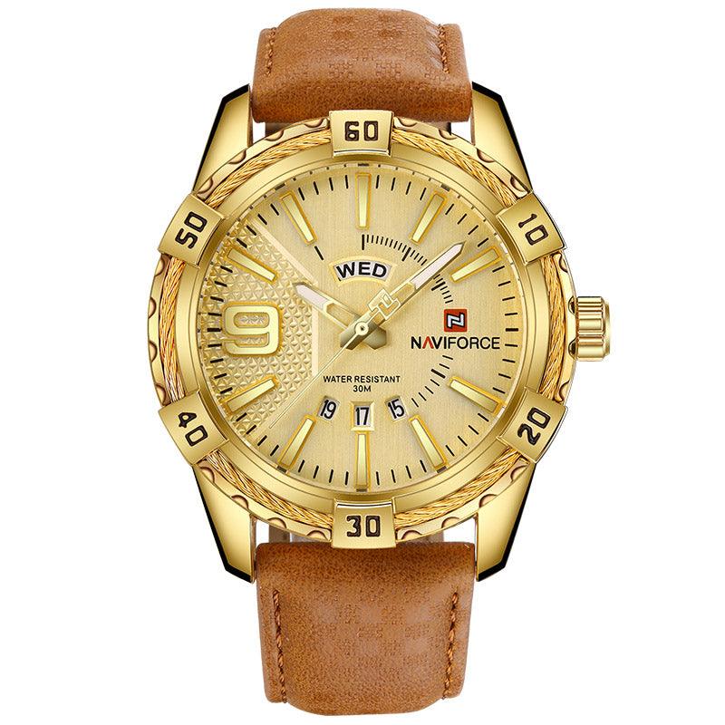 Men's Fashion Trend Personality Sports Large Dial Quartz Watch - Trendha