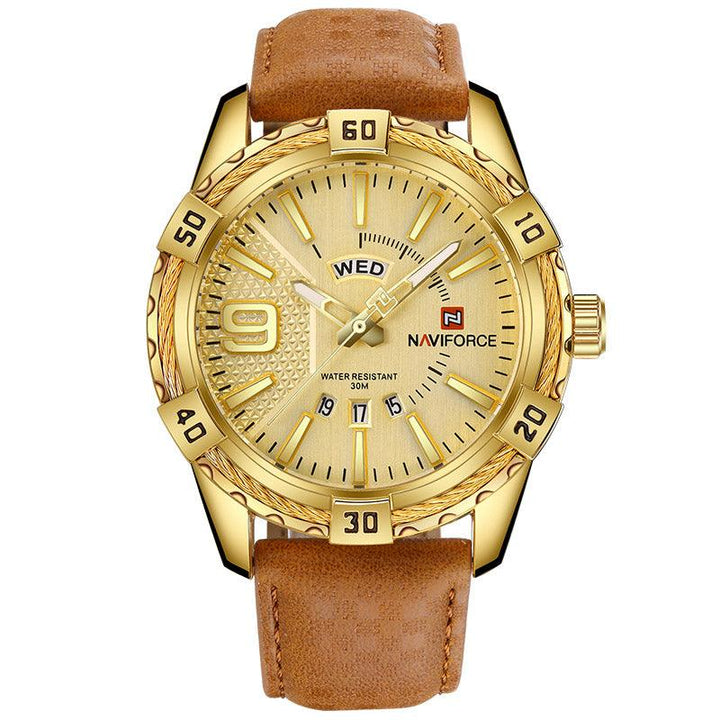 Men's Fashion Trend Personality Sports Large Dial Quartz Watch - Trendha