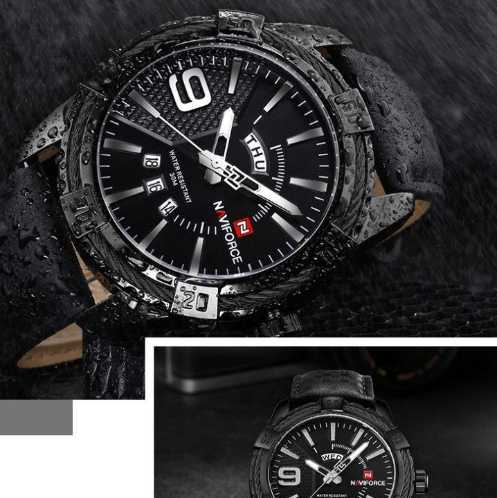 Men's Fashion Trend Personality Sports Large Dial Quartz Watch - Trendha