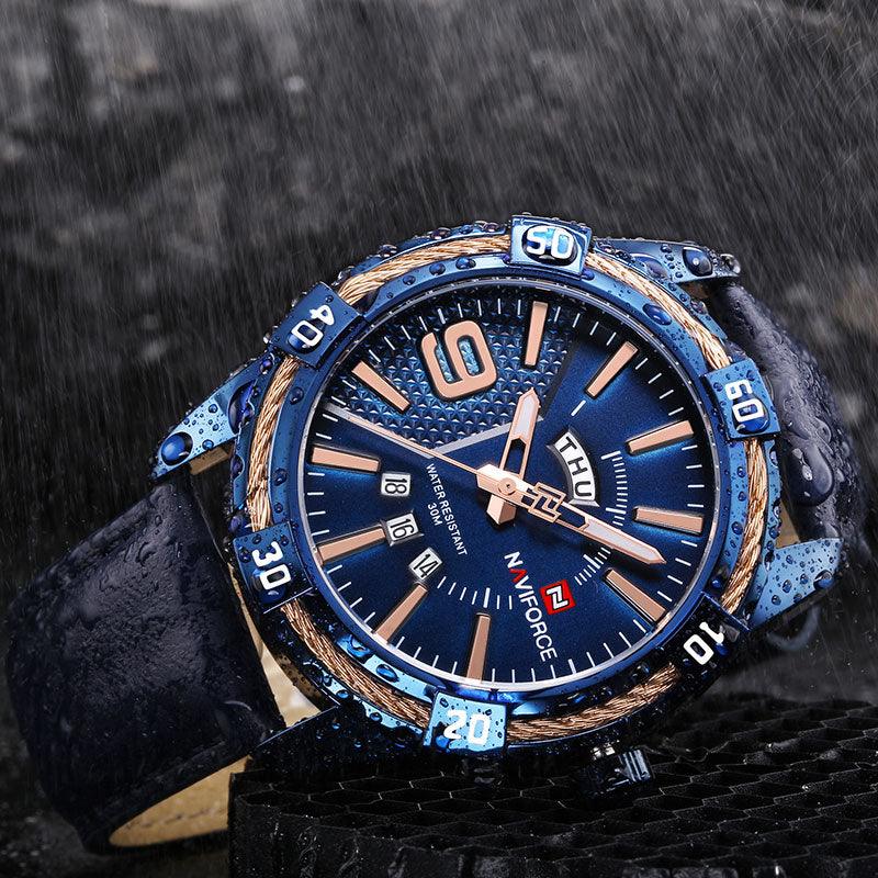 Men's Fashion Trend Personality Sports Large Dial Quartz Watch - Trendha