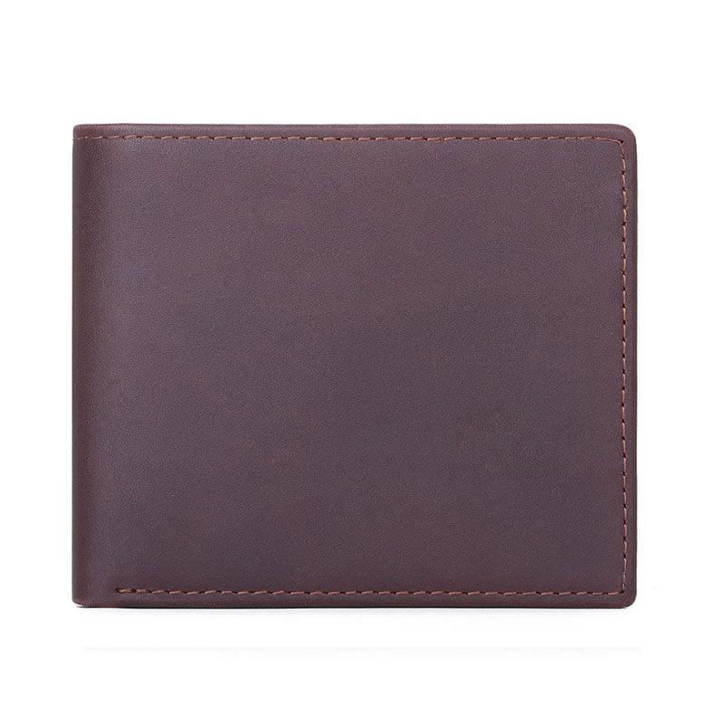 Men'S First Layer Cowhide Casual Wallet Bag - Trendha