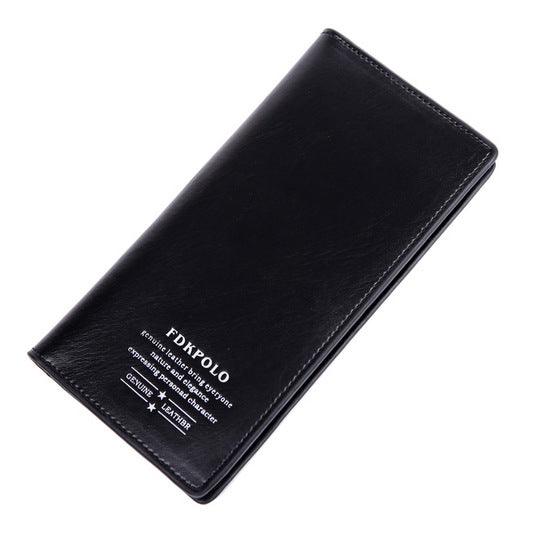 Men's Leather Multi-card Bi-fold Fashion Wallet - Trendha