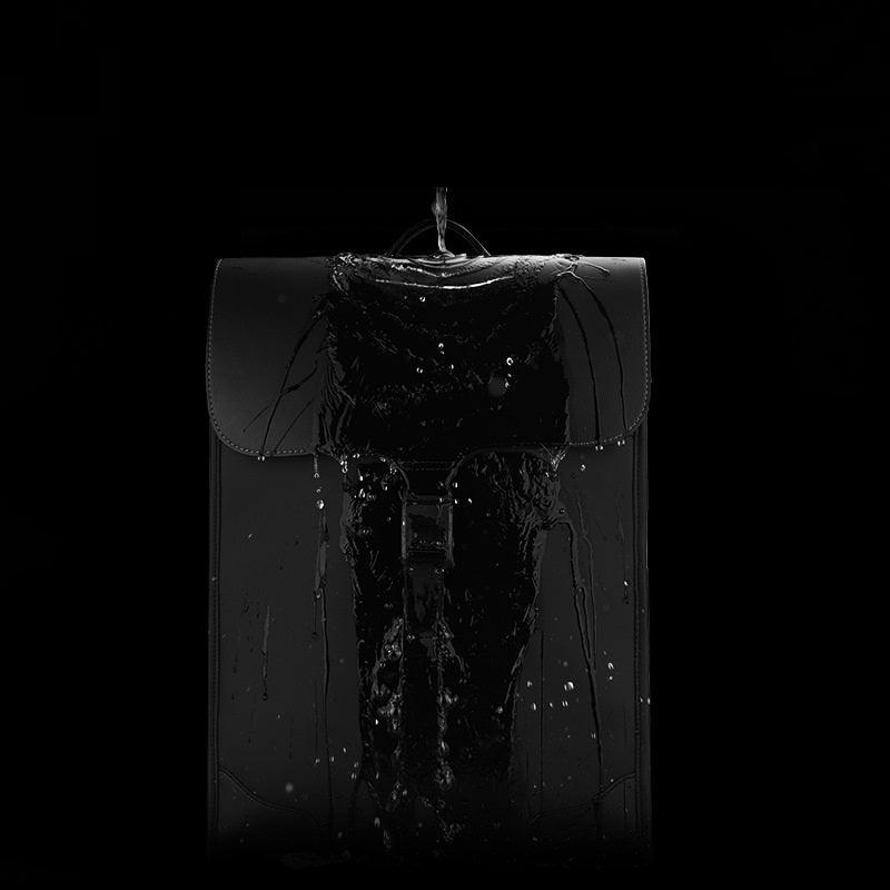 Men's Magnetic Buckle Fashion Computer Backpack Leisure Student Bag - Trendha