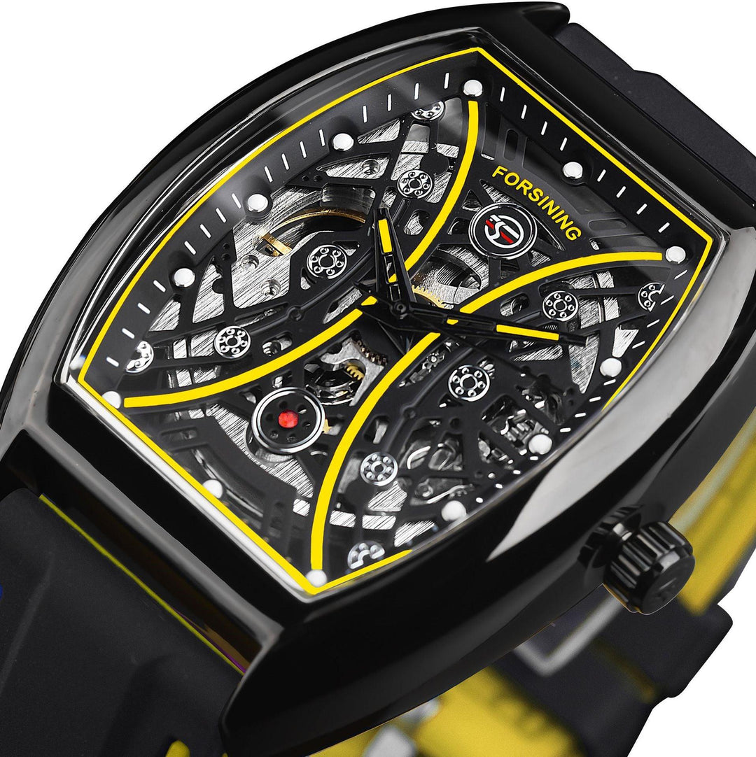 Men's Skeleton Face Movement Luminous Automatic Mechanical Watch - Trendha