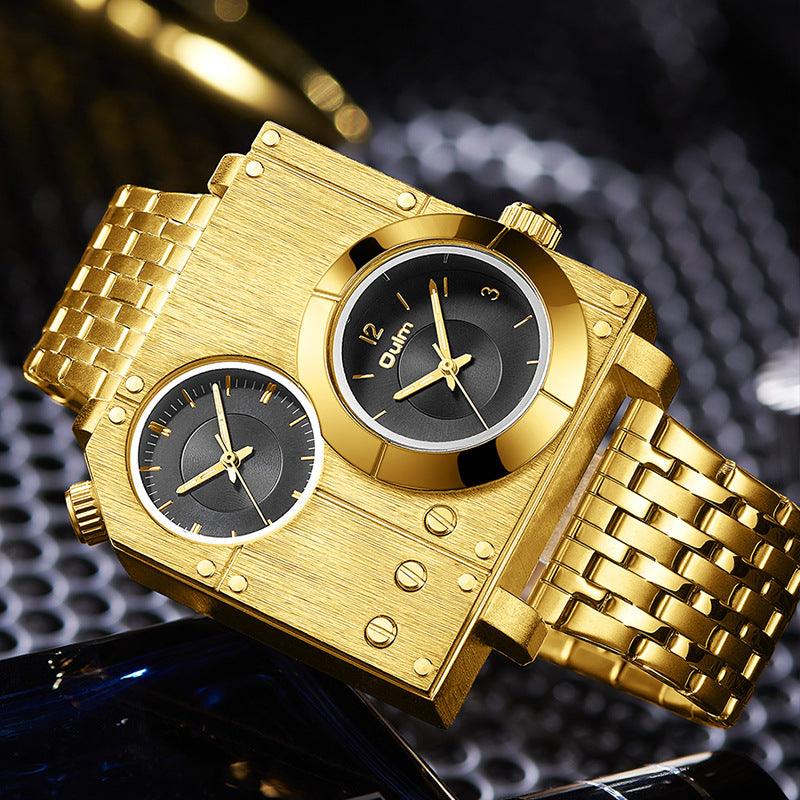 Men's Square Personality Casual Large Dial Watch - Trendha
