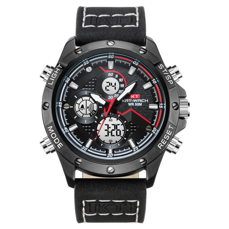 Men's Watch Fashion Multifunction Sports Electronic - Trendha