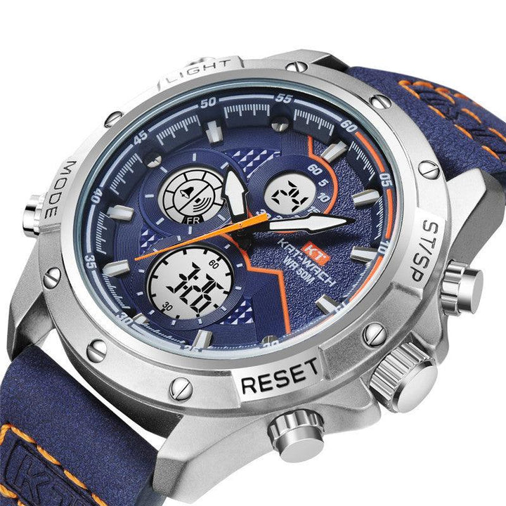 Men's Watch Fashion Multifunction Sports Electronic - Trendha