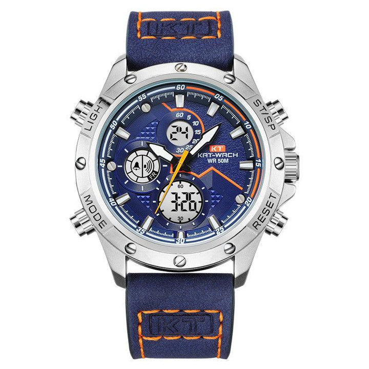 Men's Watch Fashion Multifunction Sports Electronic - Trendha